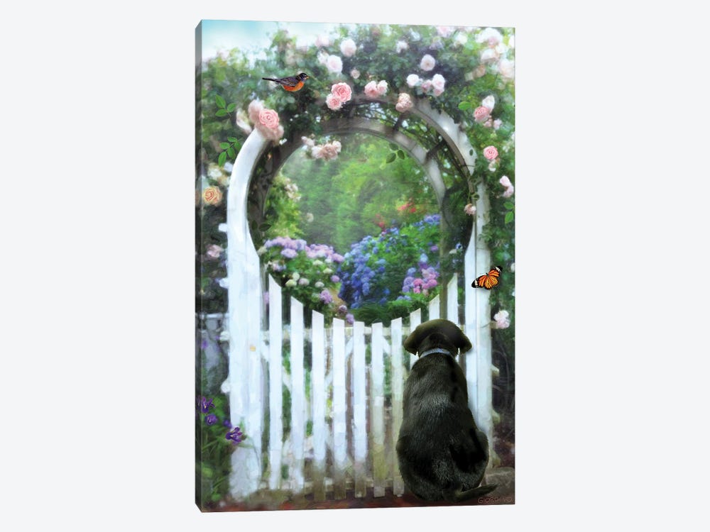 Beyond the Front Gate by Giordano Studios 1-piece Canvas Print