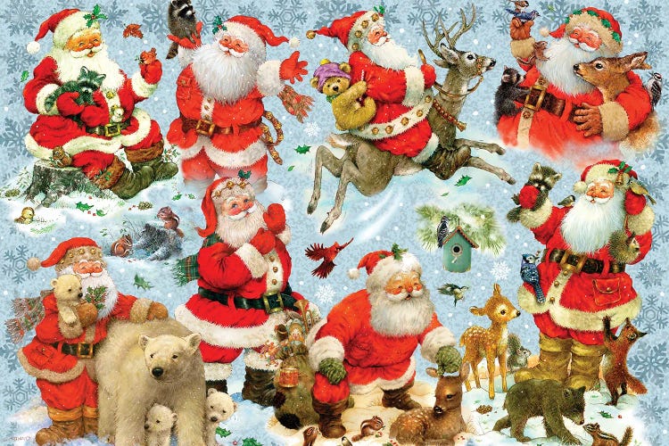 Santa's Woodland Friends