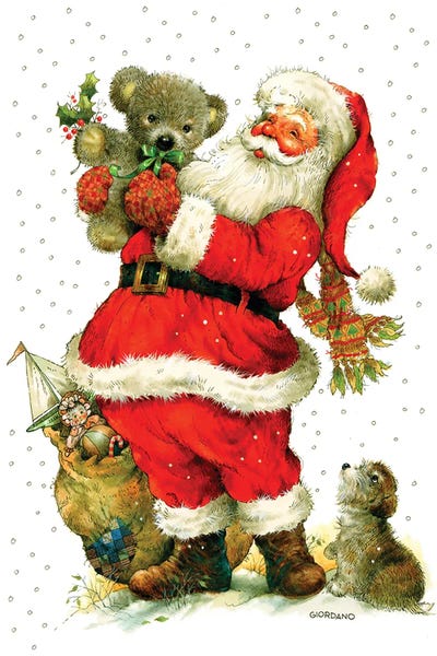 A Teddy For You by Giordano Studios art print