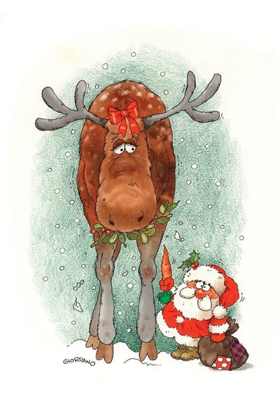 Christmas Animals: A Gift For You by Giordano Studios