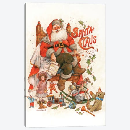 Santa's Throne Canvas Print #GIO198} by Giordano Studios Canvas Artwork