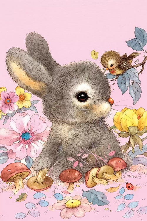 Baby Bunny by Giordano Studios wall art