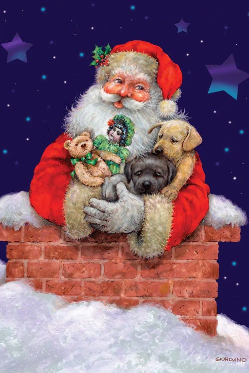Down The Chimney by Giordano Studios wall art