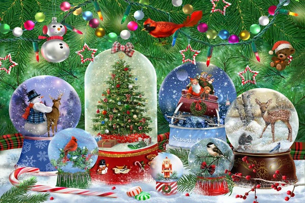 Squirrels: Magic Of Christmas II by Giordano Studios