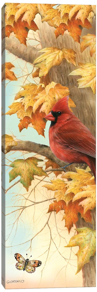 Autumn Ruby Canvas Art Print - Giordano Studios