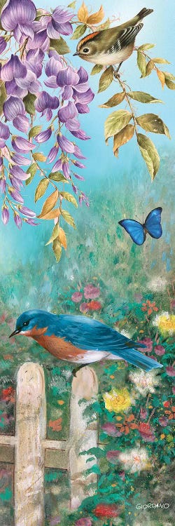 Backyard Bluebird by Giordano Studios wall art