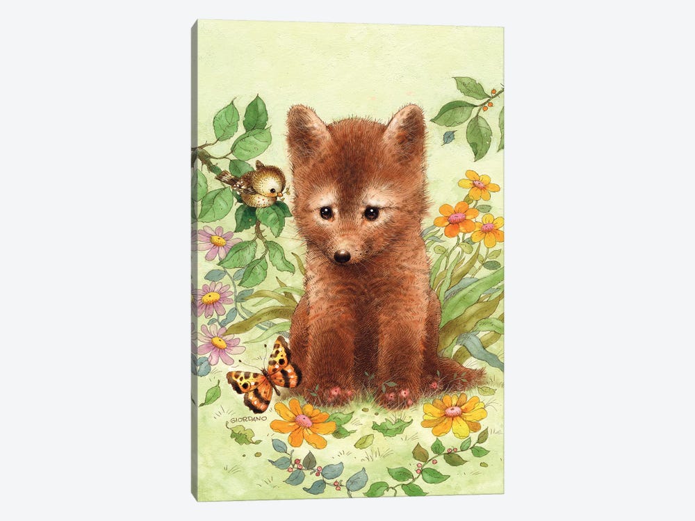 Baby Fox by Giordano Studios 1-piece Art Print