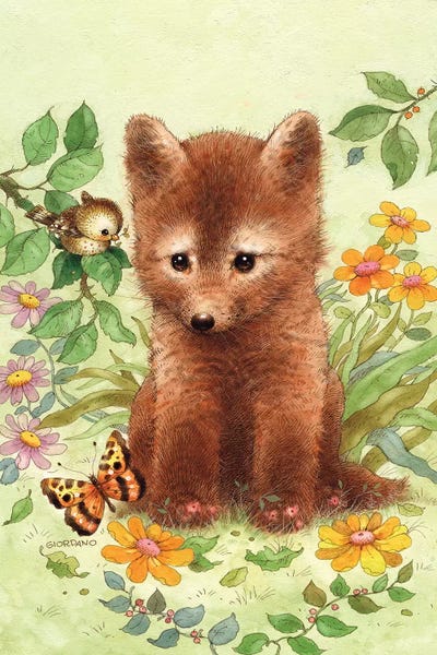 Foxes: Baby Fox by Giordano Studios
