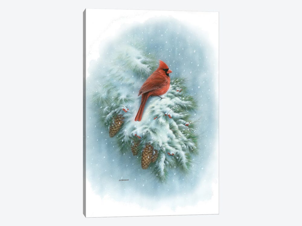 Winter Vignette by Giordano Studios 1-piece Canvas Artwork