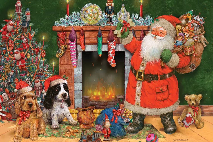 Good Dogs For Santa