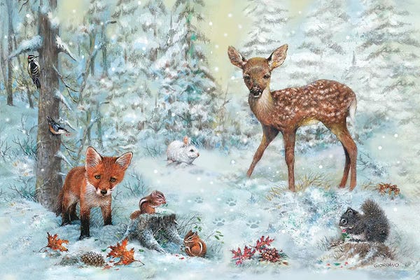 Foxes: Into The Woods by Giordano Studios