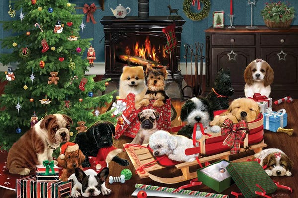 Puppies: The Gang's All Here by Giordano Studios