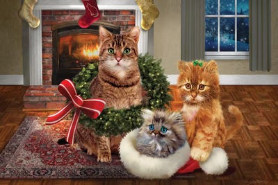 Three's Company by Giordano Studios framed wall art