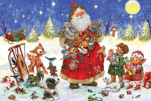 Scenes Of The Season: What I Want For Christmas by Giordano Studios