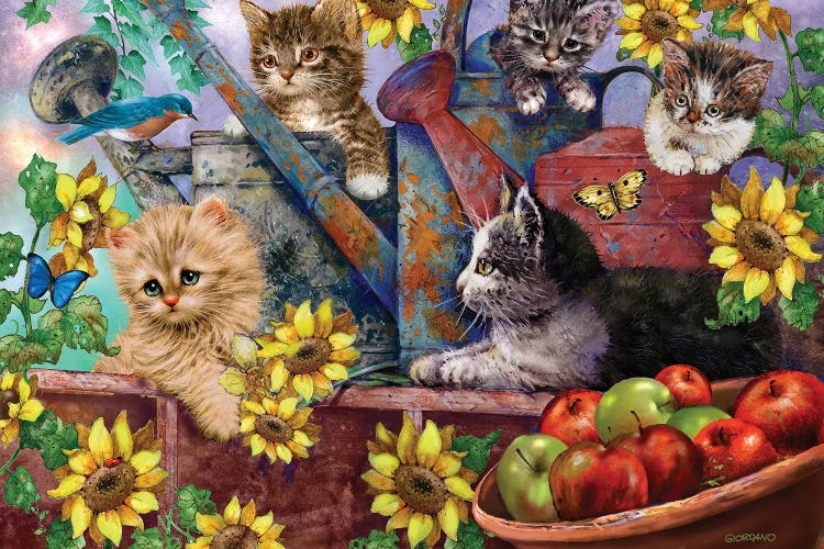 In The Garden by Giordano Studios wall art