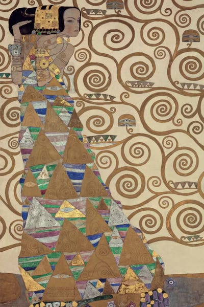 Gustav Klimt: Expectation by Gustav Klimt