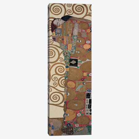 Fulfillment, Vertical Canvas Print #GKL16} by Gustav Klimt Canvas Wall Art