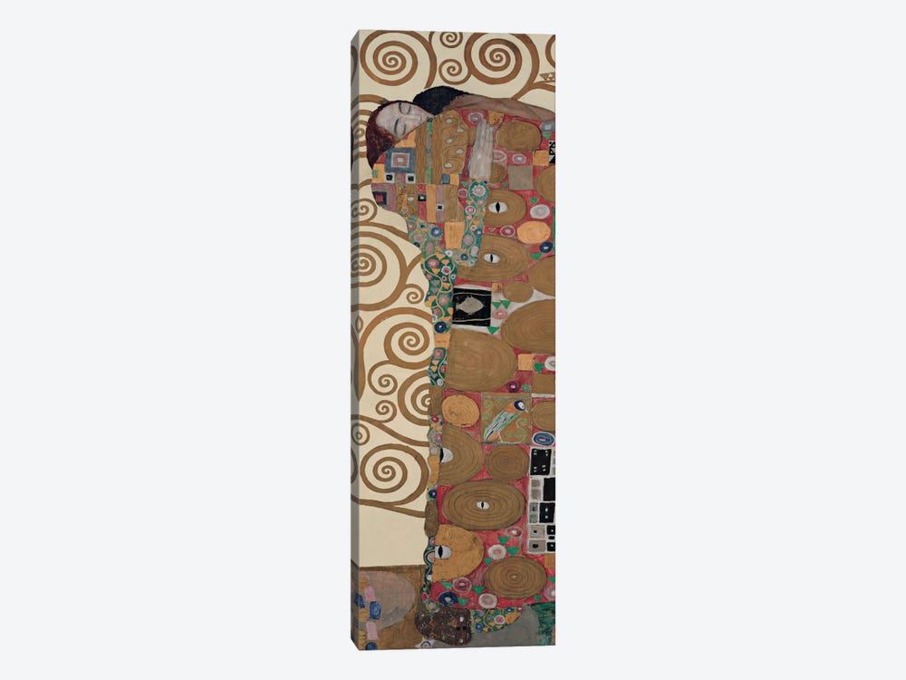 Fulfillment, Vertical by Gustav Klimt 1-piece Canvas Print