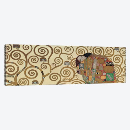 Fulfillment, Horizontal Canvas Print #GKL17} by Gustav Klimt Canvas Artwork