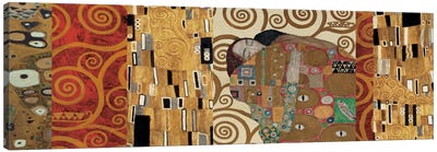 Klimt Deco Canvas Art Print - Gustav Klimt