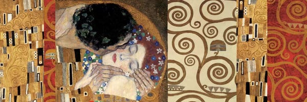 All Things Klimt: Klimt Deco (The Kiss) by Gustav Klimt
