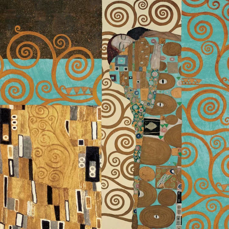Klimt 150 Anniversary III by Gustav Klimt wall art