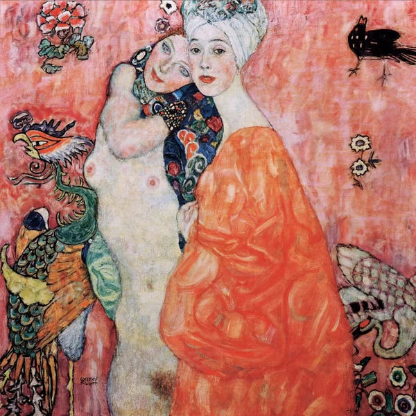 All Things Klimt: The Friends (Die Freundinnen) 1916 by Gustav Klimt