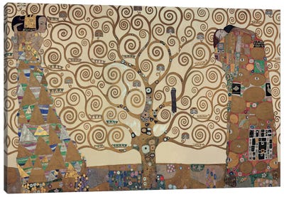 The Tree Of Life Canvas Art Print - Traditional Living Room Art