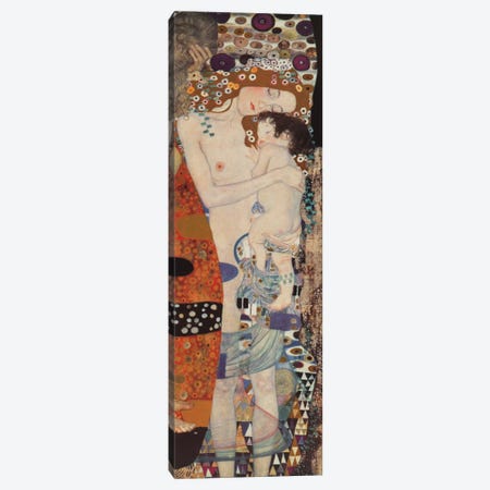 Three Ages Of Woman, Vertical Canvas Print #GKL54} by Gustav Klimt Canvas Wall Art