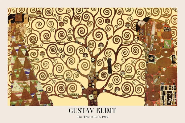 Gustav Klimt - The Tree Of Life, 1909