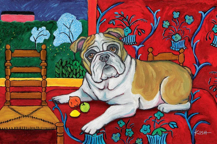 Bulldog Muttisse by Gretchen Kish Serrano wall art