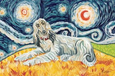 Afghan Hounds