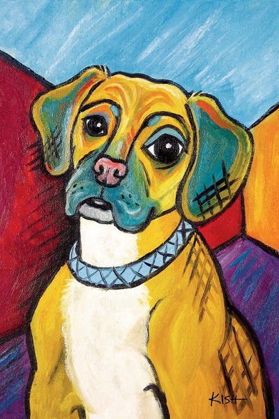 All Things Picasso: Puggle Pawcasso by Gretchen KISH Serrano