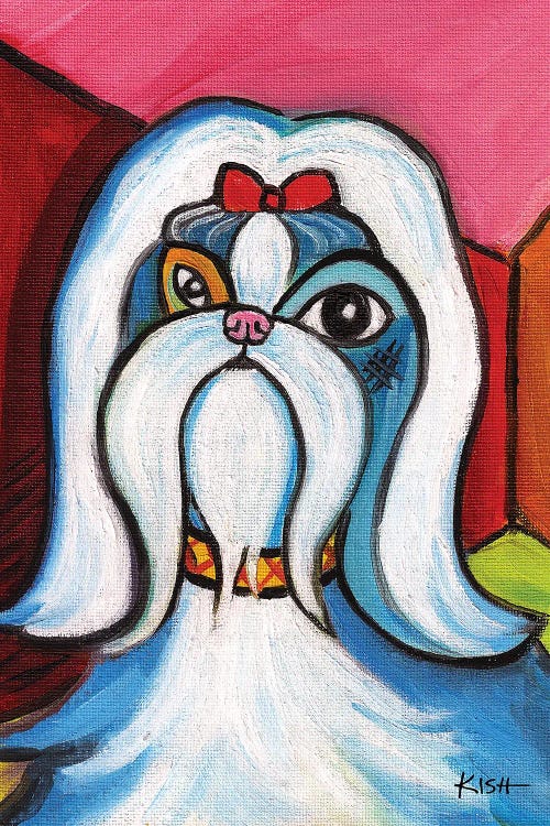 Shih Tzu Pawcasso