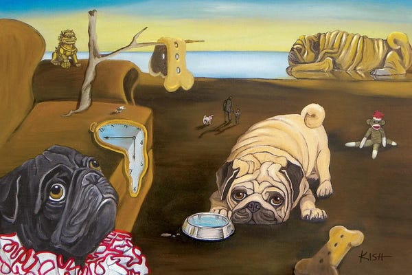 The Persistence Of Memory: The Persistence Of Pug by Gretchen KISH Serrano