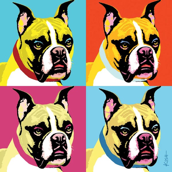 Four Boxers Woofhol