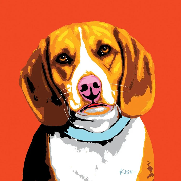 Beagle Orange Woofhol