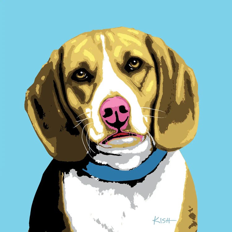 Beagle Blue Woofhol