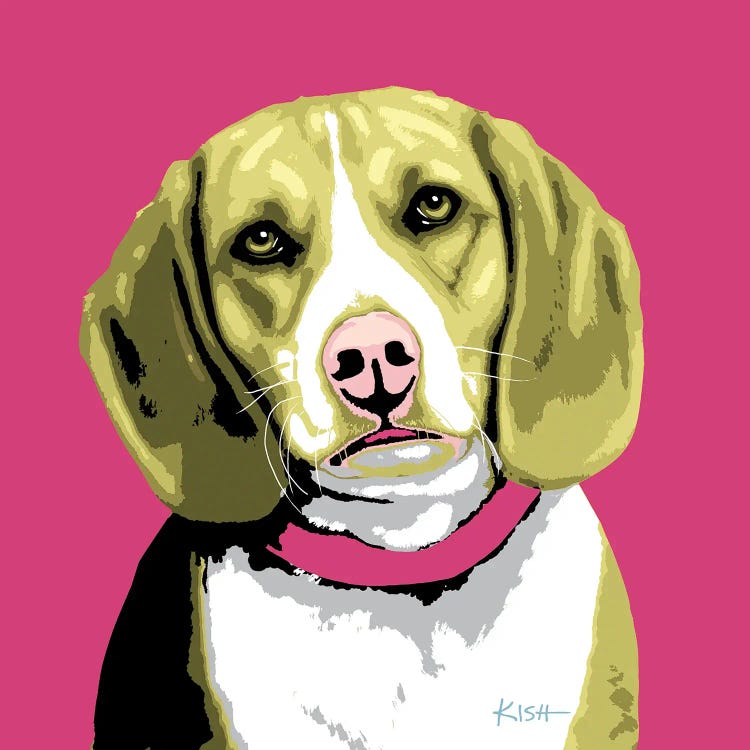 Beagle Pink Woofhol