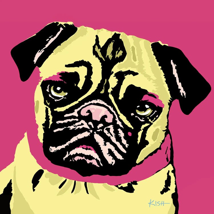 Pug Pink Woofhol