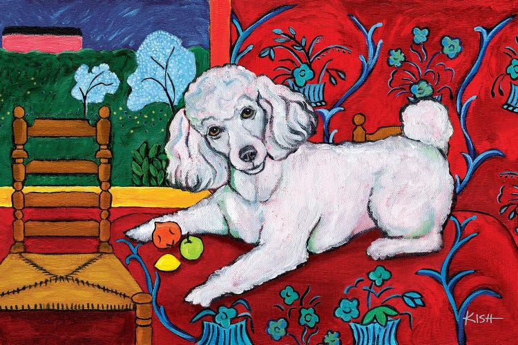 Poodle Muttisse by Gretchen Kish Serrano wall art