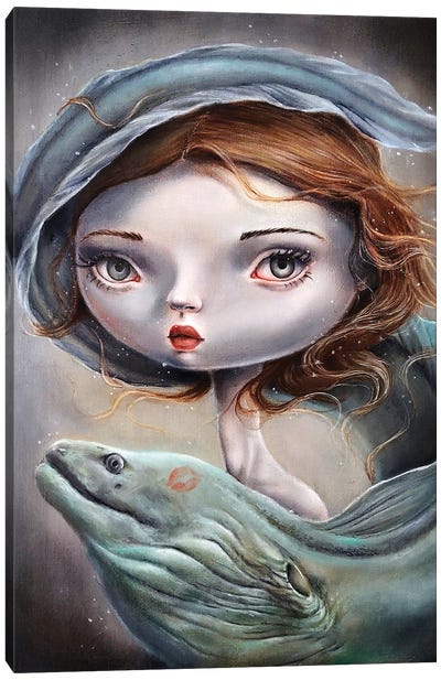 Lure Canvas Art Print - Funky Art Finds