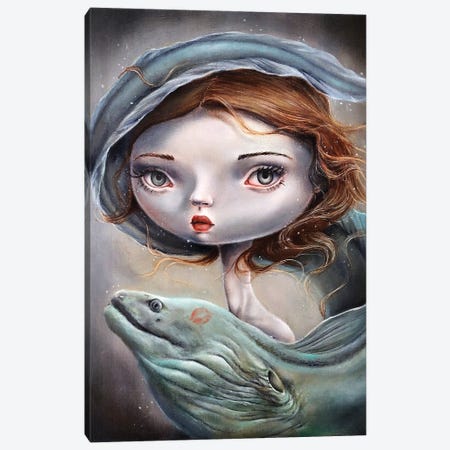 Lure Canvas Print #GKY13} by Gokcen Yuksek Canvas Wall Art