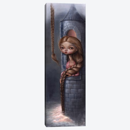 Rapunzel Babylon Canvas Print #GKY30} by Gokcen Yuksek Canvas Wall Art