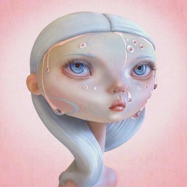 Pop Surrealism & Lowbrow: Every Sweat Blossoms by Gokcen Yuksek