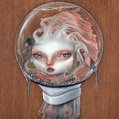 My Little World by Gokcen Yuksek art print