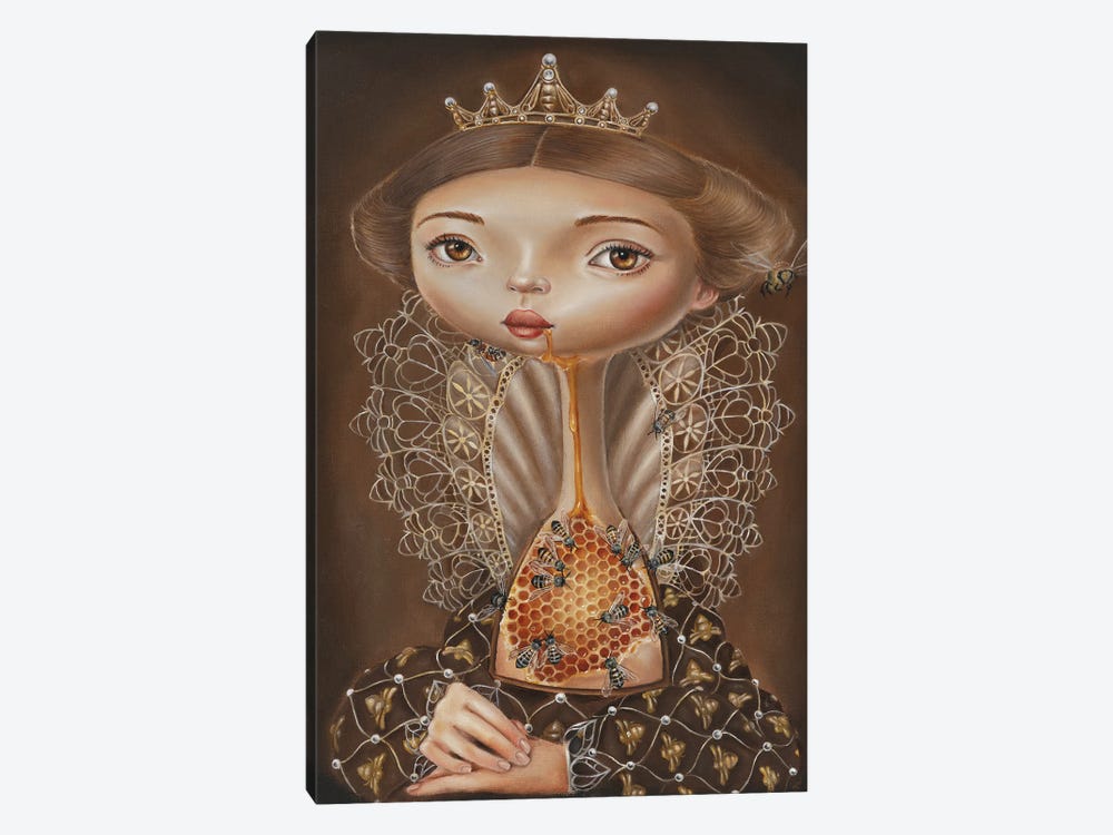 Queen Bee by Gokcen Yuksek 1-piece Canvas Print