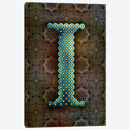 I Canvas Print #GLA10} by 5by5collective Canvas Art Print