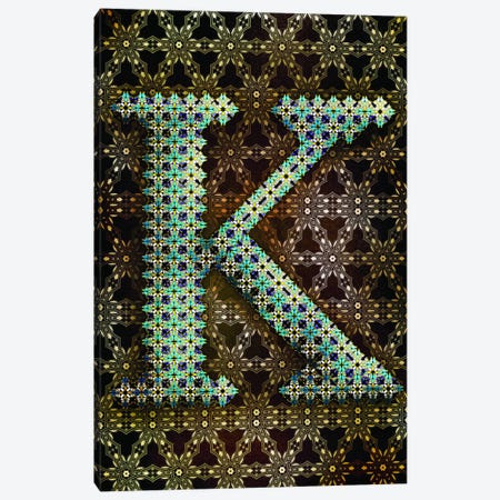 K Canvas Print #GLA12} by 5by5collective Canvas Print