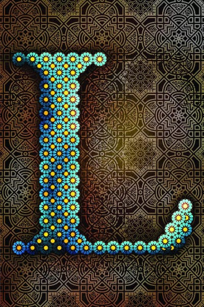 Geometric Glyphs: L - Geometric Glyphs by 5by5collective